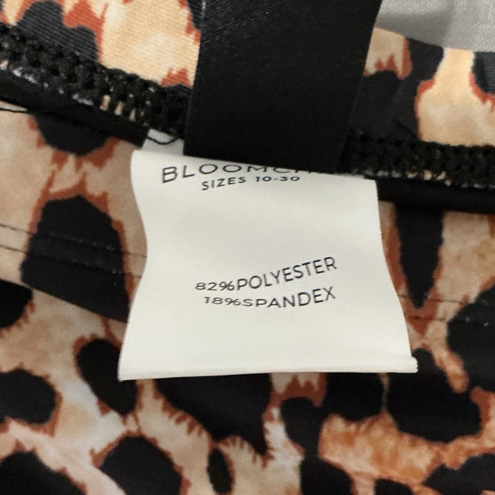 BloomChic Animal Print Bikini Bottoms NWT Size 10 - Picture 4 of 5